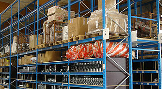 Palletstelling met tussenvloer