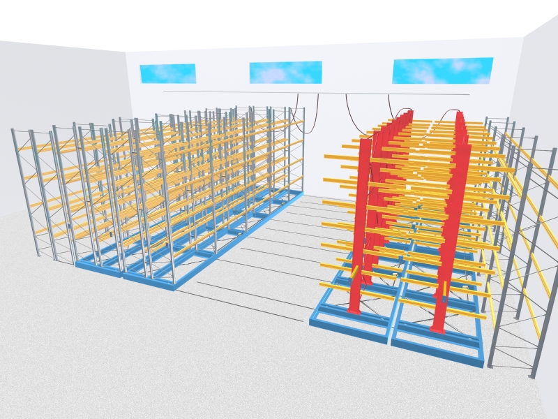 Mobile racking system